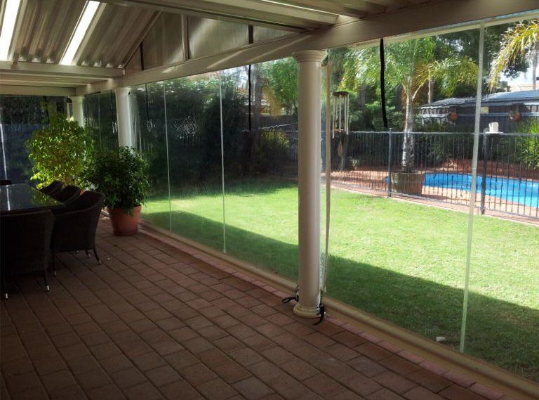 straight drop verandah awnings