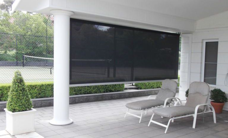 wire guide awnings