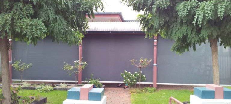 wire guide awnings