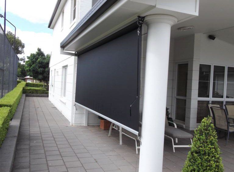 wire guide awnings