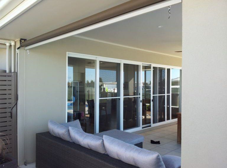 wire guide awnings