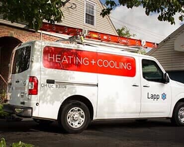 Service Truck — Air Conditioning in Mount Vernon, OH Service Truck — Air Conditioning in Mount Vernon, OH