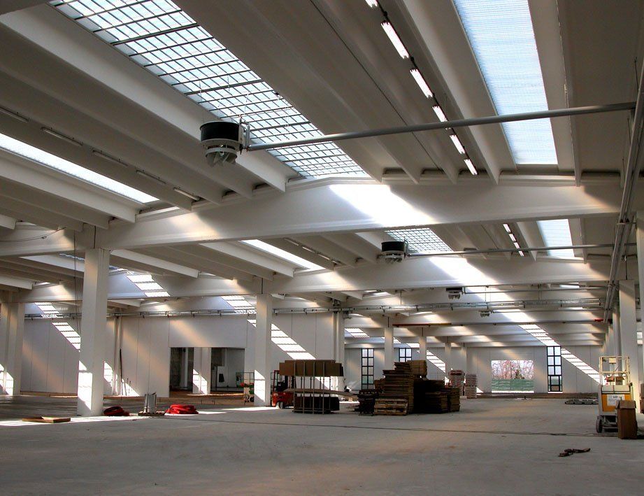 Innenbereich Halle