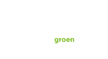 Groene tekst met het woord 