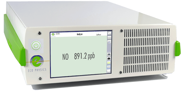 A white box with a screen that says no 891.2 ppm