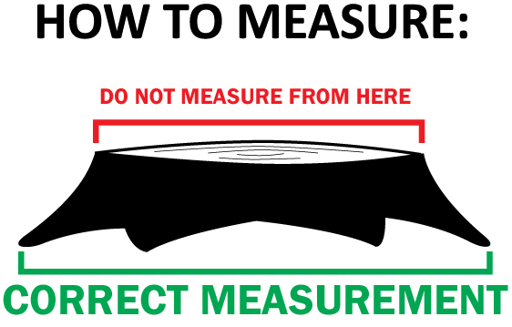 How to measure stumps