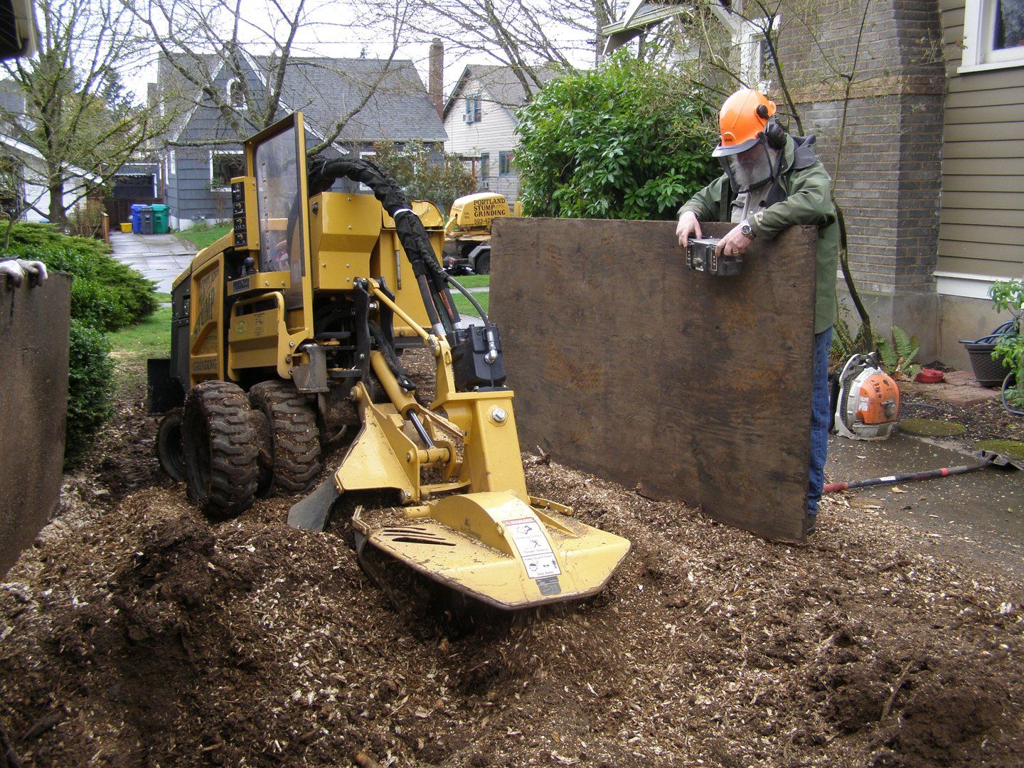 Grinding Stumps in Portland, OR