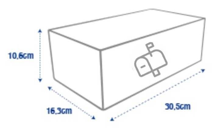 Medidas caja zapatos