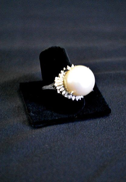 Diamonds — Pearl Ring in Miami, FL