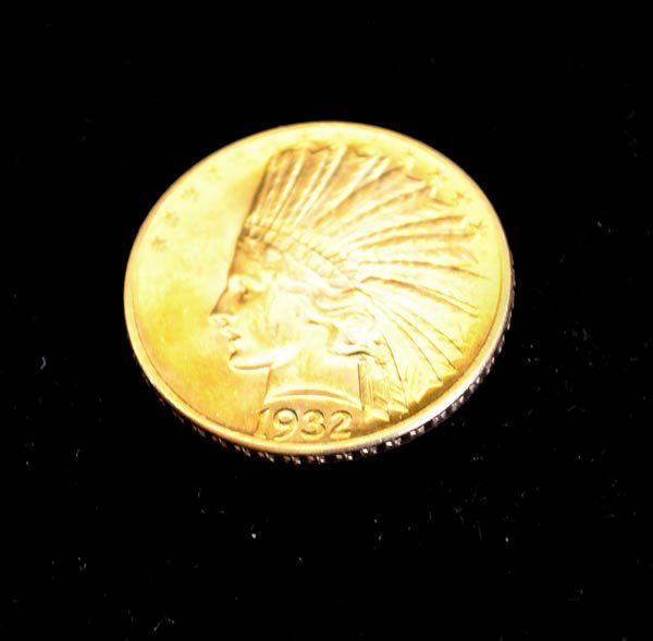 Gold 1932 Coin — Miami, FL — Estate & Appraisal Services Inc