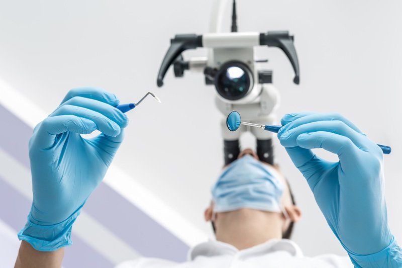 microscopio dentista