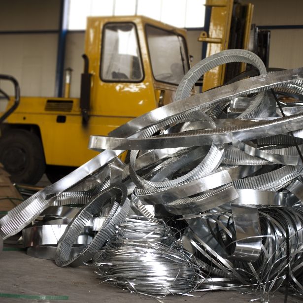 collecting metal
