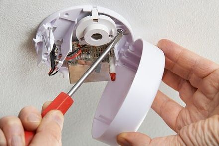 Installing Smoke Detector - Smoke Detector Installation in Scottsdale, AZ