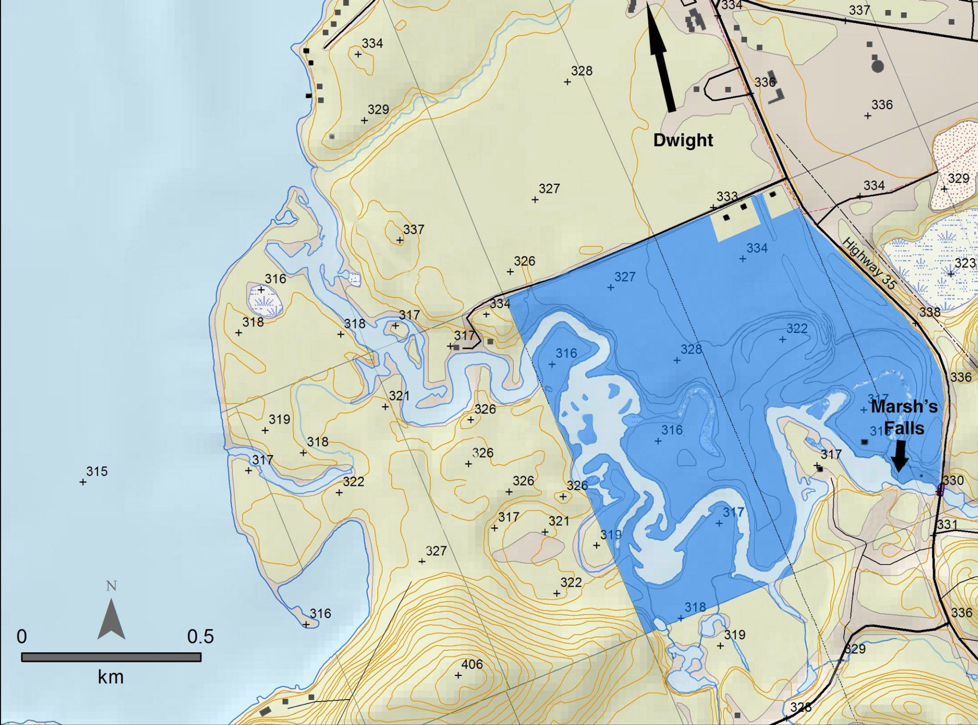 Returning Marsh’s Falls to a Natural State
