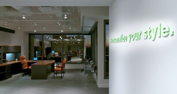 Modern Office Interior - Office Furniture Showroom in Ridgewood, NY Modern Office Interior - Office Furniture Showroom in Ridgewood, NY