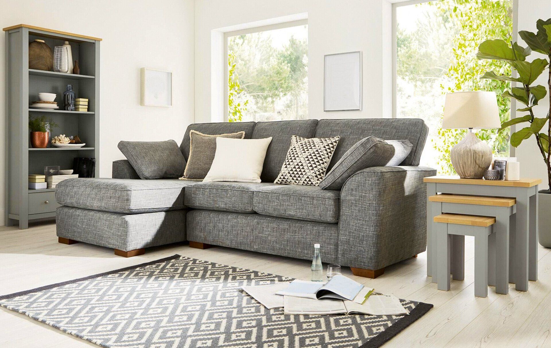 leather sofa
