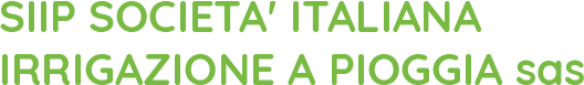 SIIP SOCIETA' ITALIANA IRRIGAZIONE A PIOGGIA sas-LOGO