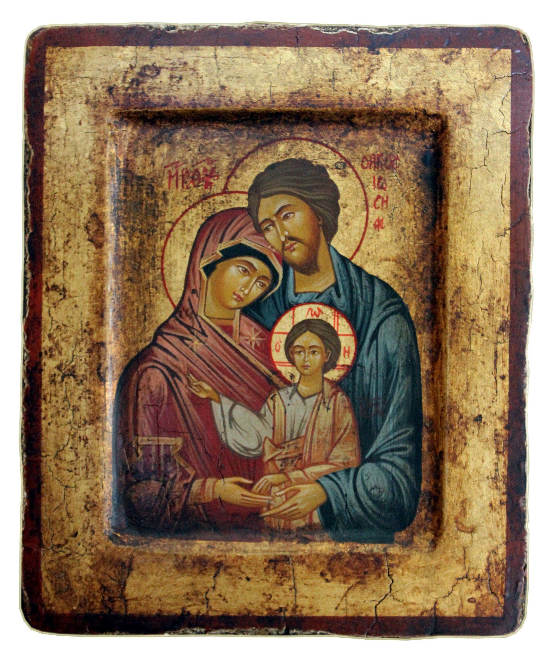 Icona raffigurante Sacra Famiglia