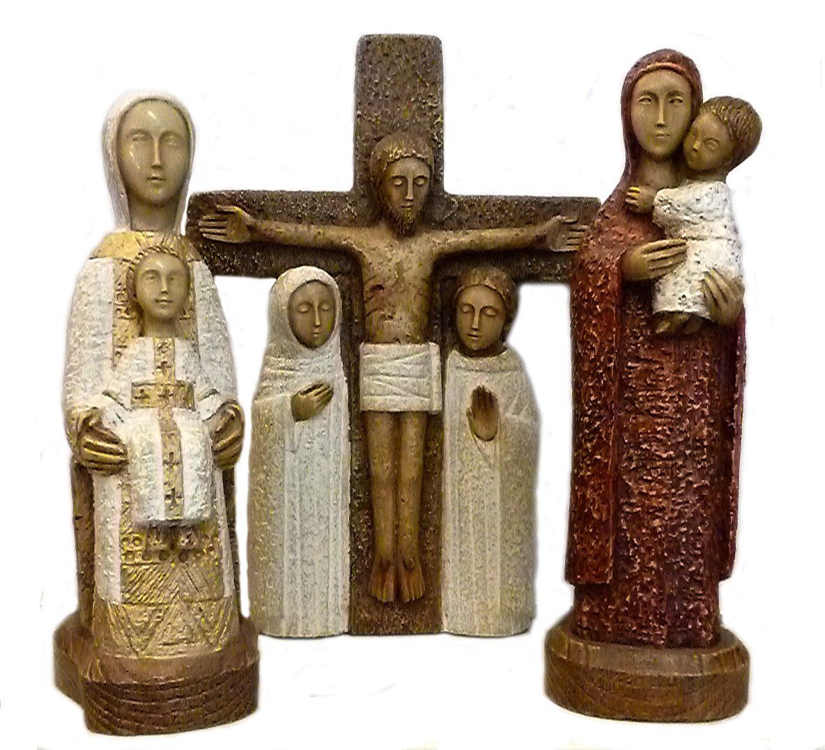 Statue religiose in legno