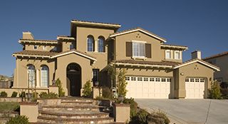 New Stucco house