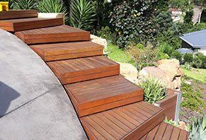 Handyman wooden stairs — Handyman Services in Central Coast, NSW Handyman wooden stairs — Handyman Services in Central Coast, NSW