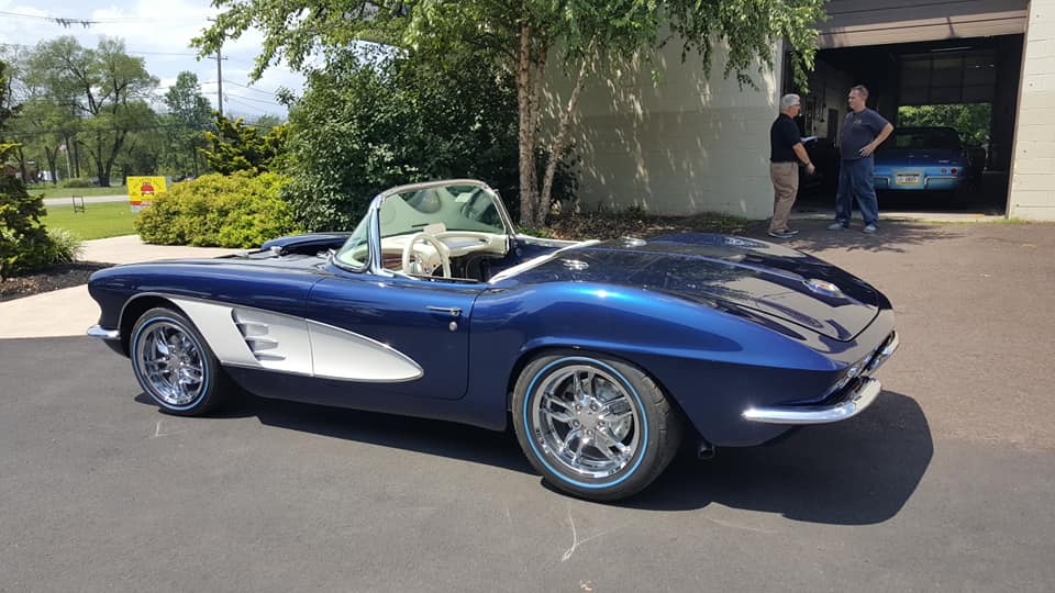Blue Classic Car — Pipersville, PA — The Vette Shop