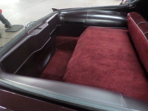 1982 Camaro Trunk Interior — Pipersville, PA — The Vette Shop