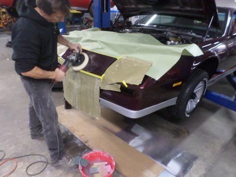 1982 Camaro Hood Refinishing — Pipersville, PA — The Vette Shop