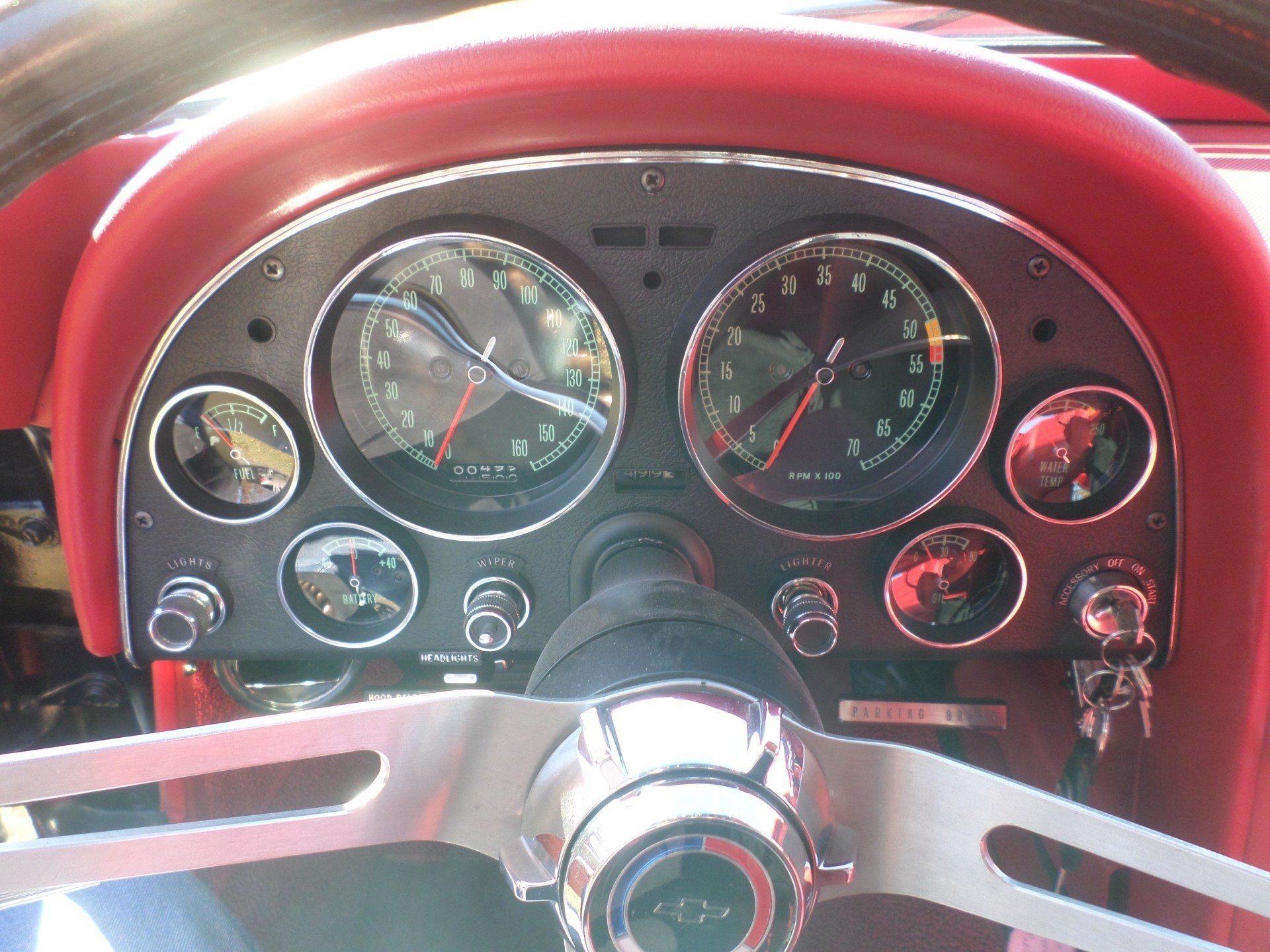 1966 Coupe Meters — Pipersville, PA — The Vette Shop