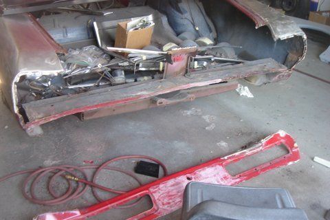 1966 GTO Broken Trunk — Pipersville, PA — The Vette Shop
