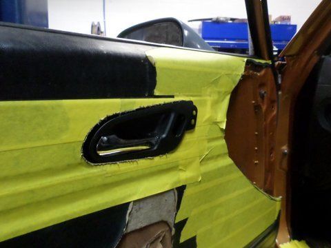 1975 Nova Broken Door — Pipersville, PA — The Vette Shop