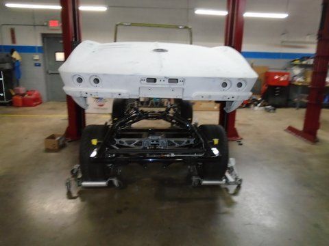 Shop Restomod Before Repainting — Pipersville, PA — The Vette Shop