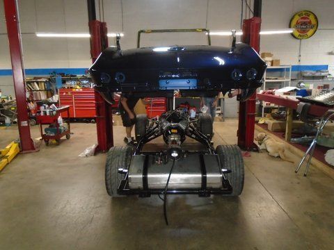 Shop Restomod After Body Replacement — Pipersville, PA — The Vette Shop