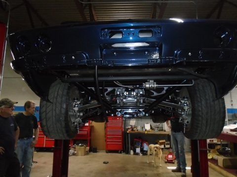 Shop Restomod After Repainting — Pipersville, PA — The Vette Shop
