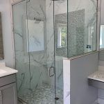 An Elegant Walk-in Shower in Mid-Missouri Built by Home Contractor Watts Construction