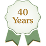 40 years badge image