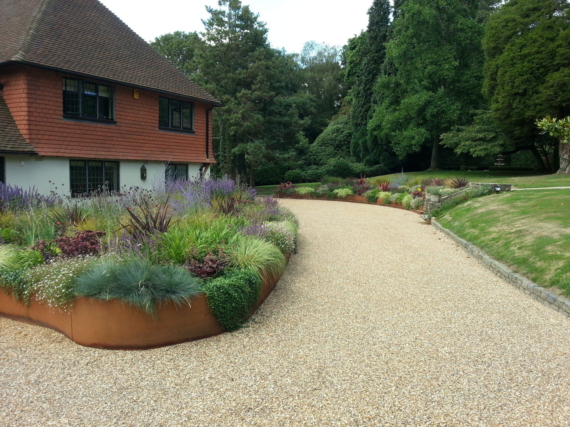 West Sussex garden designer covering Dorking