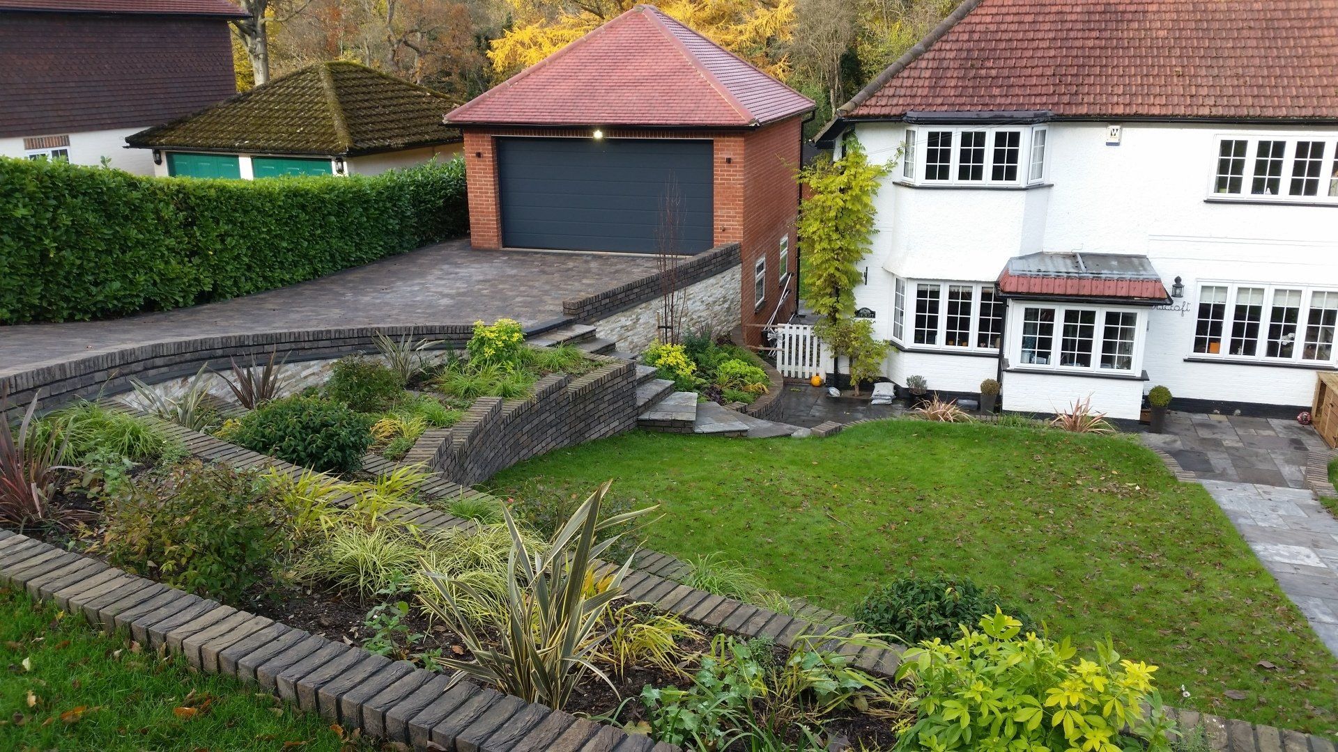 Garden design for challenging site