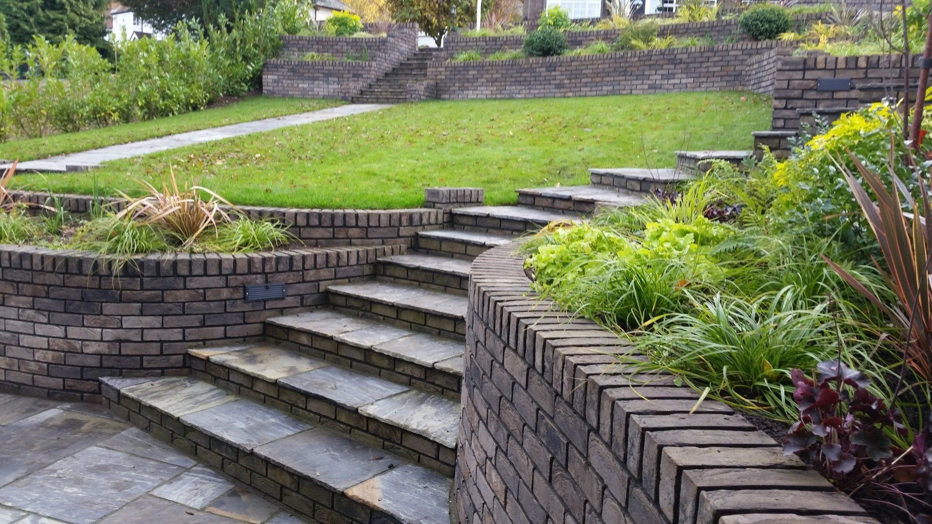 Garden design for challenging site