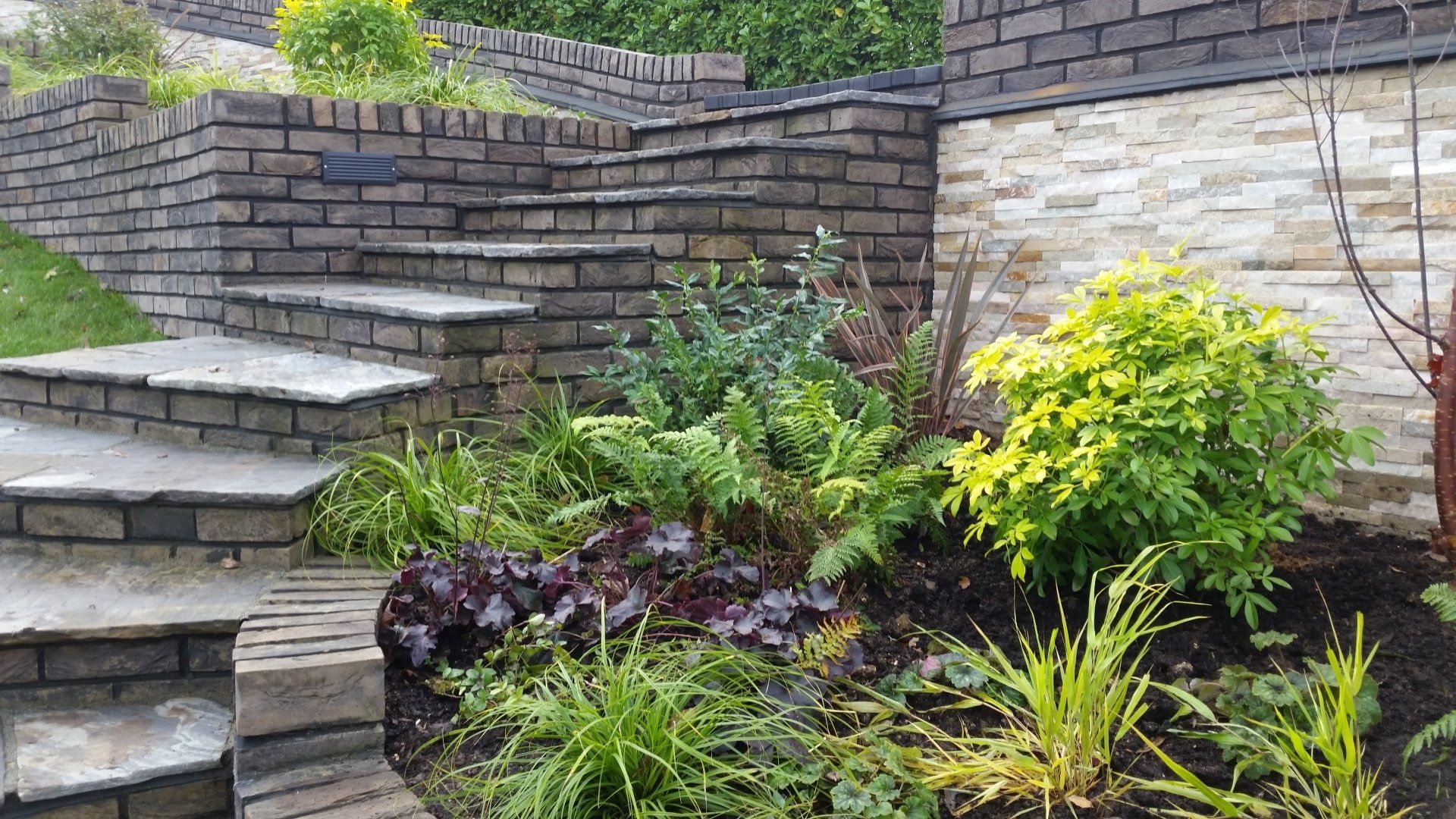 Garden design for challenging site