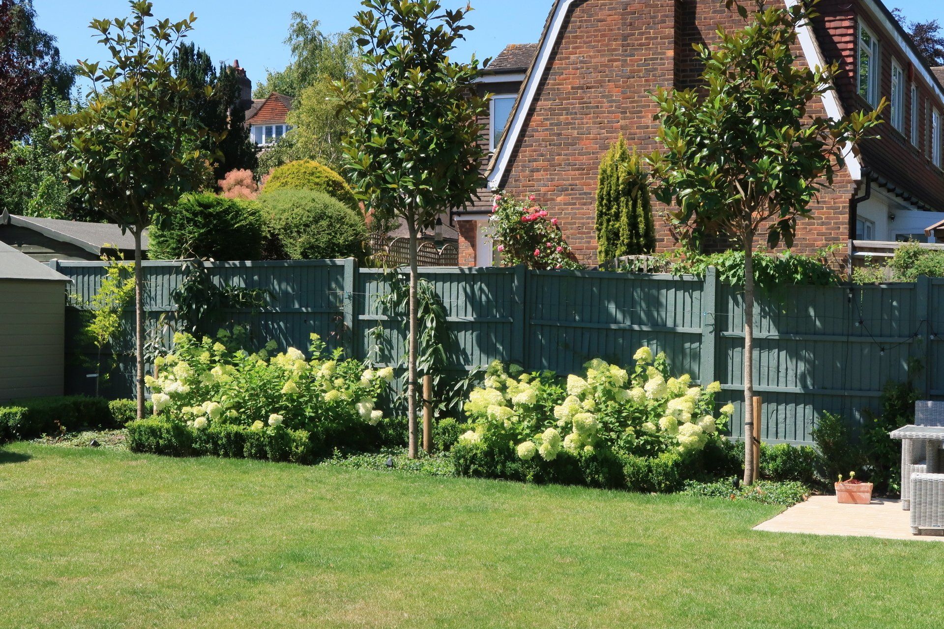 Formal garden in West Sussex by Hugh Tanton Garden Design