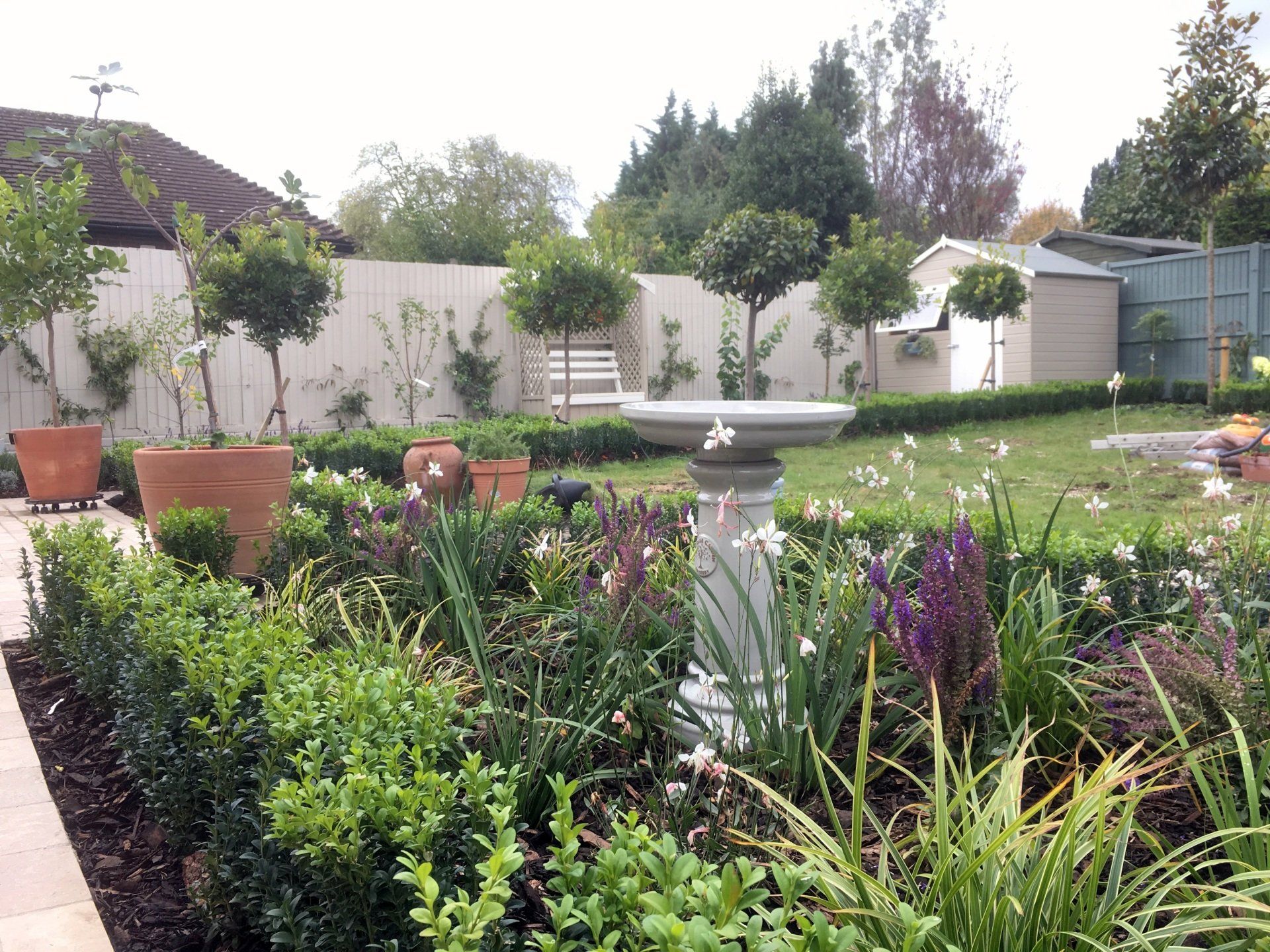 Formal garden in West Sussex by Hugh Tanton Garden Design