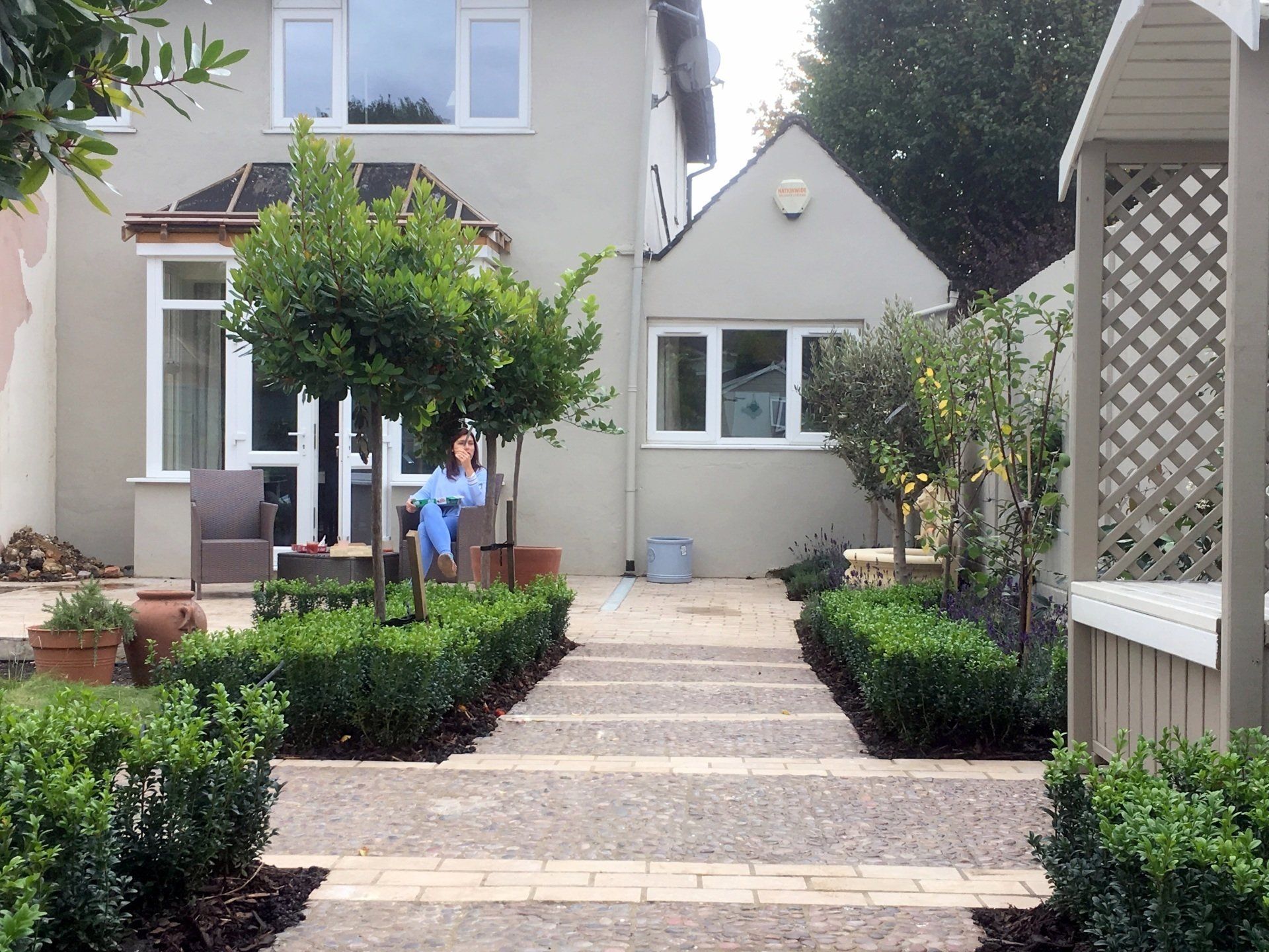 Formal garden in West Sussex by Hugh Tanton Garden Design