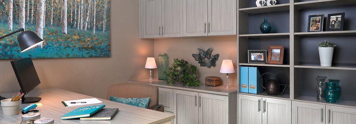 Home Office Cubbies and Shelving