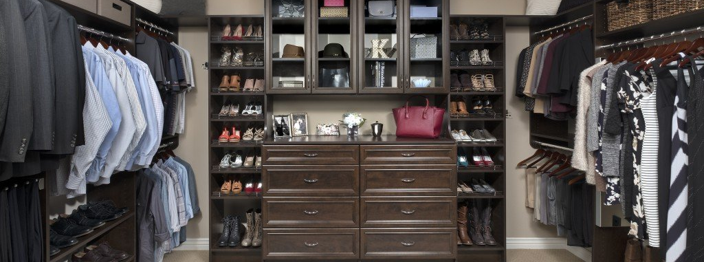 Chocolate Pear Custom Closet System