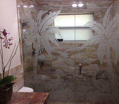 Glass — Printed Shower Door in Palm Beach, FL Glass — Printed Shower Door in Palm Beach, FL