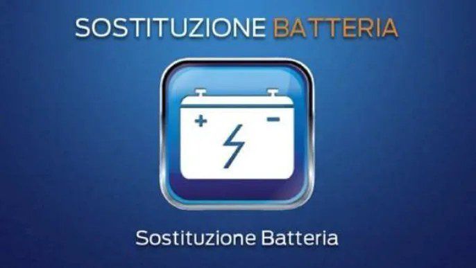 Locandina sostituzione batteria