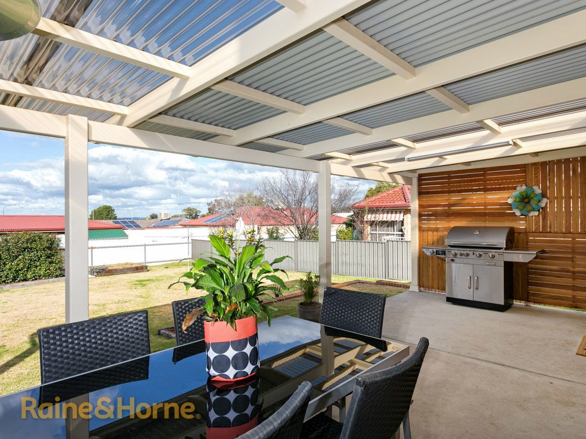 Outside dining area