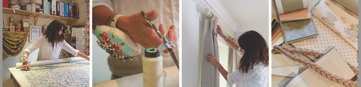 handmade furnishings by Honeybee Handmade Curtains & Blinds