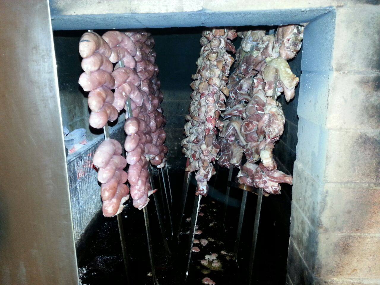 meat skewers